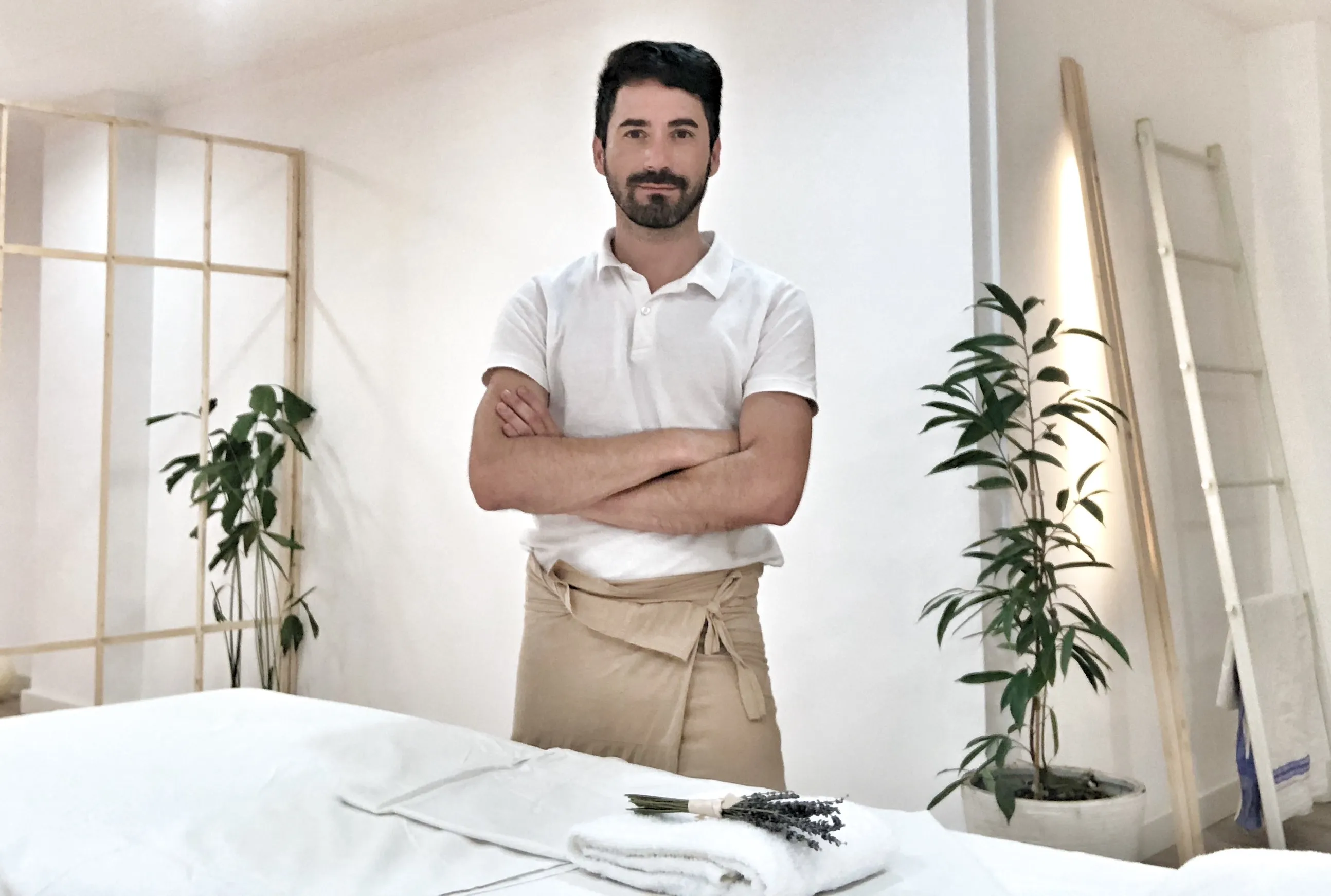 Ángel Martín Sánchez, terapeuta de Kadō Masajes